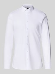 Koszula biznesowa o kroju super slim fit z kołnierzykiem typu kent od OLYMP No. Six - 34