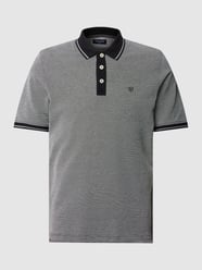 Poloshirt mit Kontraststreifen Modell 'BLUWIN' von Jack & Jones Premium Grau - 28