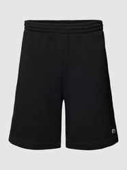 Sweatshorts mit Label-Applikation von Lacoste Schwarz - 13