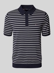 Regular Fit Poloshirt mit Logo-Stitching von Tommy Hilfiger - 40