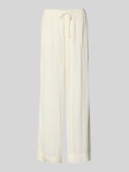 Broek van mix van viscose en linnen model 'LACEY' van Mustang - 2