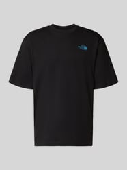 Oversized T-shirt z logo i okrągłym dekoltem od The North Face - 1