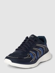 Sneaker mit Kontrastbesatz von BOSS Blau - 25