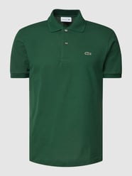 Poloshirt aus Baumwolle mit Label-Patch von Lacoste Grün - 25
