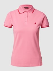 Poloshirt mit Label-Stitching von SAVE THE DUCK Rosa - 13