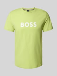 T-shirt met labelprint van BOSS - 3