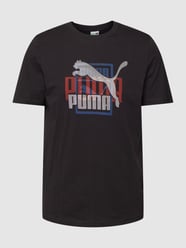 T-Shirt mit Statement-Print von PUMA PERFORMANCE Schwarz - 48