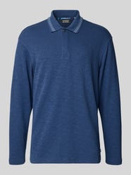 Poloshirt met korte, blinde knoopsluiting van Scotch & Soda - 48