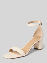 Sandaletten aus Leder mit Blockabsatz Modell 'LOGAN' von Lauren Ralph Lauren - 19