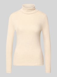 Slim Fit Langarmshirt aus Baumwoll-Mix von s.Oliver RED LABEL Beige - 4