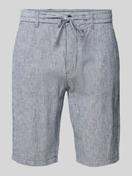 Bermudas aus Leinen-Mix mit seitlichen Eingrifftaschen von Lindbergh - 29