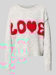 Gebreide pullover met boothals van ZABAIONE - 38