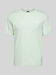 T-shirt z nadrukiem z logo model ‘SIMPLE DOME’ od The North Face Zielony - 37