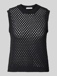 Stricktop mit Lochmuster von Christian Berg Woman - 39