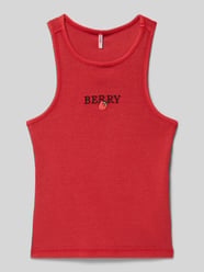 Top o kroju slim fit z mieszanka bawełny model 'JILLY' od ONLY - 20