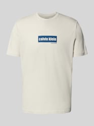 T-Shirt mit Label-Print von Calvin Klein Jeans - 44