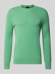 Regular Fit Strickpullover aus Woll-Kaschmir-Mix von Christian Berg Men - 35