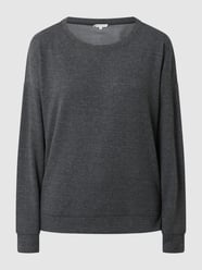 Bluza ze wzorem w jodełkę od Tom Tailor Czarny - 38