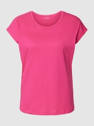 T-Shirt mit Kappärmeln von Montego Rosa - 10