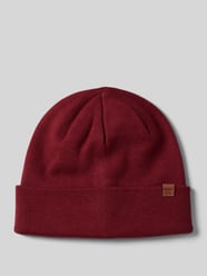 Beanie van viscosemix, model 'WILLES' van Barts Bordeaux - 26