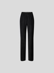 Stoffhose mit Plisseefalten von Anine Bing Schwarz - 3