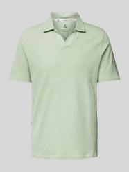 Slim fit poloshirt met reverskraag van Colours & Sons - 9