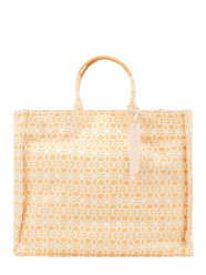 Tote bag van jacquard  van Coccinelle Oranje - 6