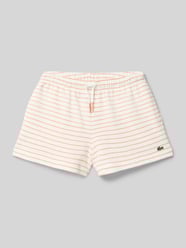 Bermudas mit Label-Details von Lacoste - 5