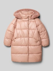 Wide Fit Winterjacke in Stepp-Optik von Mayoral Pink - 12