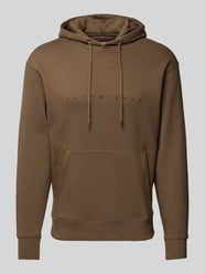 Hoodie mit Label-Schriftzug von Jack & Jones Braun - 38