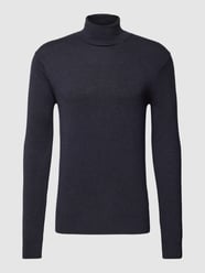 Strickpullover mit Rollkragen von Scotch & Soda Blau - 3