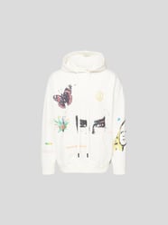 Hoodie mit Motiv-Prints von R13 Beige - 44