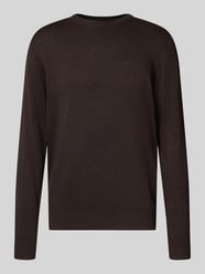 Sweter z dzianiny o kroju relaxed fit z czystej bawełny od bugatti - 28