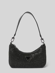 Handtas met strass-steentjes, model 'ZALINA MINI' van Guess - 7