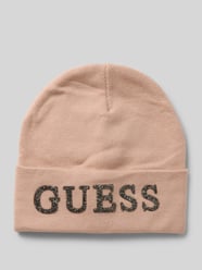 Beanie aus Viskose-Mix von Guess Pink - 14