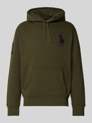 Hoodie met logostitching en kangoeroezak van Polo Ralph Lauren - 16