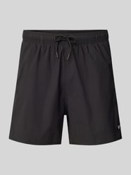 Regular Fit Badeshorts mit Logo-Badge von Emporio Armani - 12