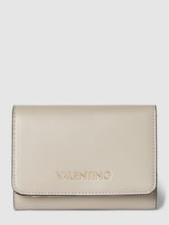 Portemonnaie mit Label-Applikation Modell 'CHAMONIX' von VALENTINO BAGS Grau - 13