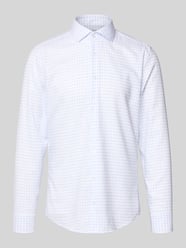 Slim fit zakelijk overhemd met kentkraag van SEIDENSTICKER - 43