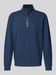 Sweatshirt met opstaande kraag, model 'SELANIK' van Lerros - 7