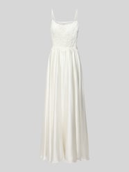 Abendkleid mit rückseitiger Schnürung und Spitze von Mascara - 2