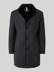 Lange jas met knoopsluiting, model 'LORD' van Cinque - 7