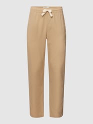 Leinenhose mit Tunnelzug von REVIEW Weiß - 9