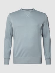 PLUS SIZE Sweatshirt mit Label-Patch von Calvin Klein Jeans Plus Grau - 11