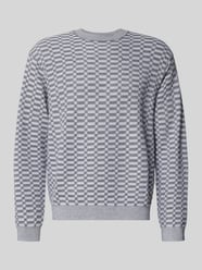 Strickpullover mit gerippten Abschlüssen von Emporio Armani - 17