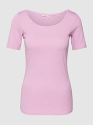 T-shirt met strass-steentjes van Esprit Paars - 46