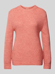 Regular Fit Strickpullover mit gerippten Abschlüssen von s.Oliver RED LABEL Rosa - 1