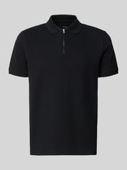 Regular Fit Poloshirt mit Strukturmuster von MCNEAL - 33