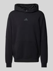 Hoodie mit Logo-Print von Adidas Training Schwarz - 45