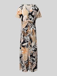 Maxikleid mit V-Ausschnitt von Betty Barclay Beige - 9